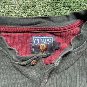 Vintage Chaps Ralph Lauren Long Sleeve Henley – XL